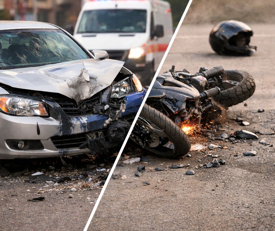 Are Motorcycle Injuries Treated Differently Than Car Accident Injuries